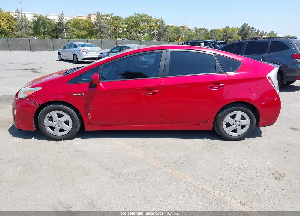 2011 TOYOTA PRIUS VIN: JTDKN3DU0B5348198