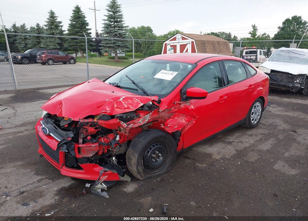 2012 FORD FOCUS SE VIN: 1FAHP3F24CL256207
