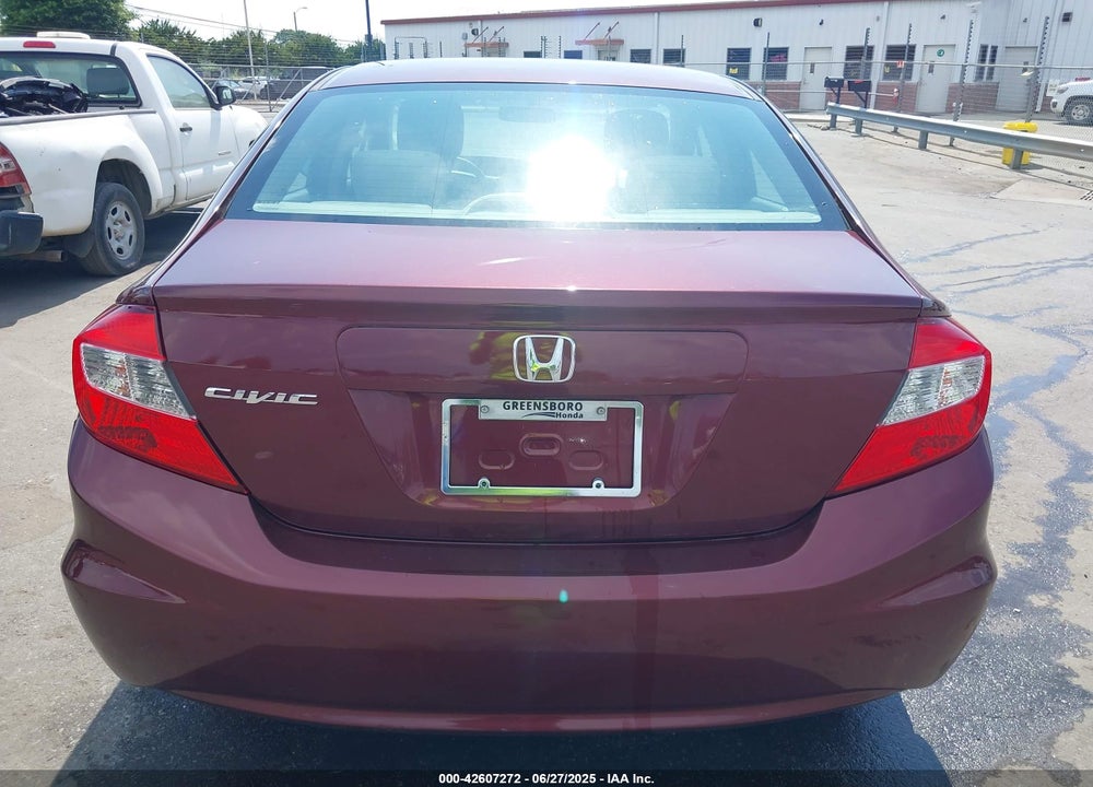 2012 HONDA CIVIC VIN: 2HGFB2F54CH579305