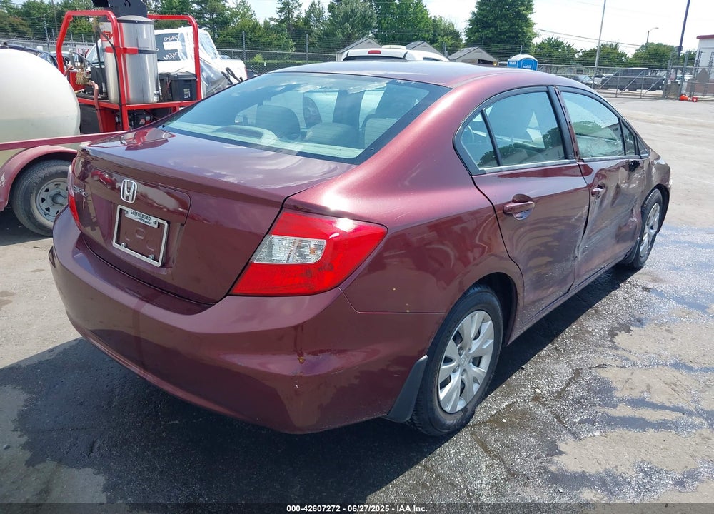2012 HONDA CIVIC VIN: 2HGFB2F54CH579305