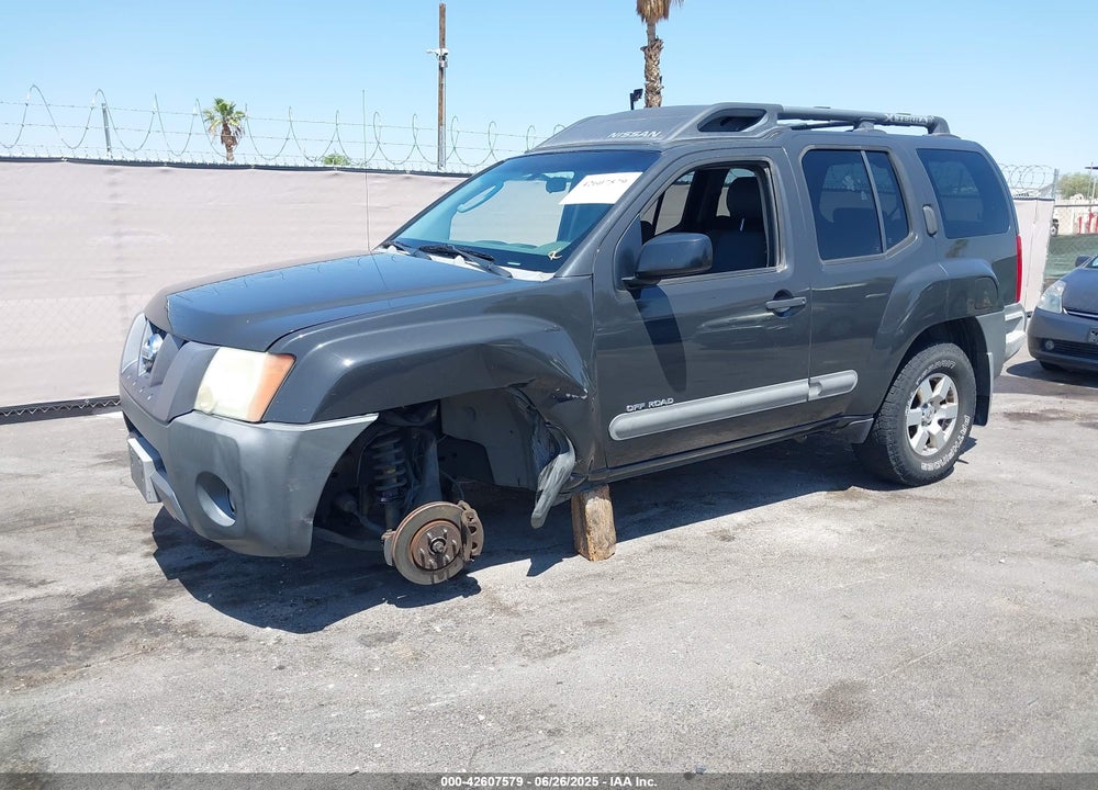 2006 NISSAN XTERRA VIN: 5N1AN08W46C538055