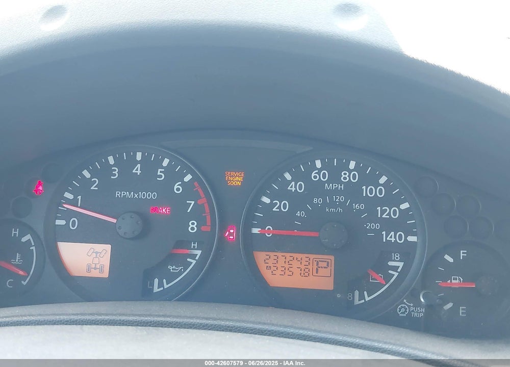 2006 NISSAN XTERRA VIN: 5N1AN08W46C538055