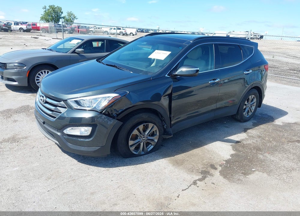 2014 HYUNDAI SANTA FE SPORT VIN: 5XYZUDLB0EG187984
