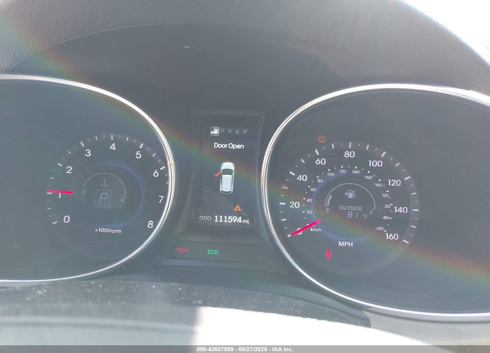 2014 HYUNDAI SANTA FE SPORT VIN: 5XYZUDLB0EG187984