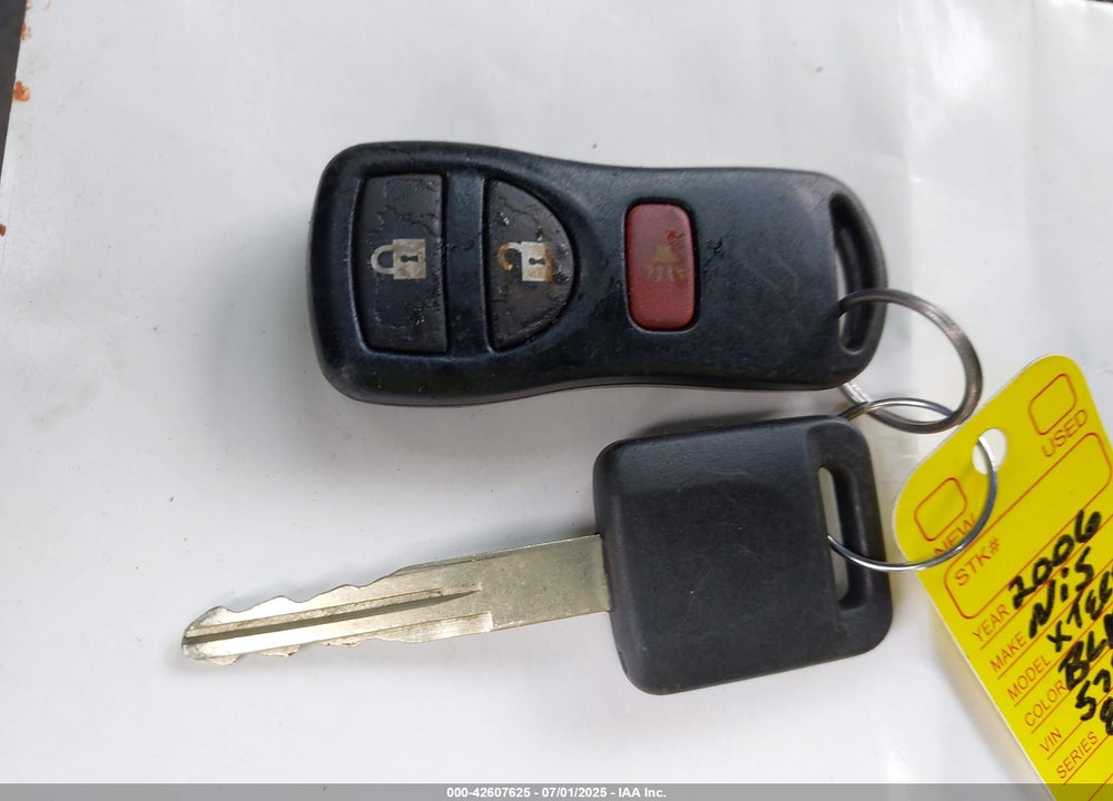 2006 NISSAN XTERRA S VIN: 5N1AN08W96C505780