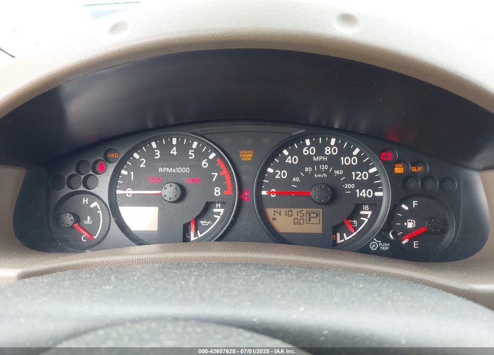 2006 NISSAN XTERRA S VIN: 5N1AN08W96C505780