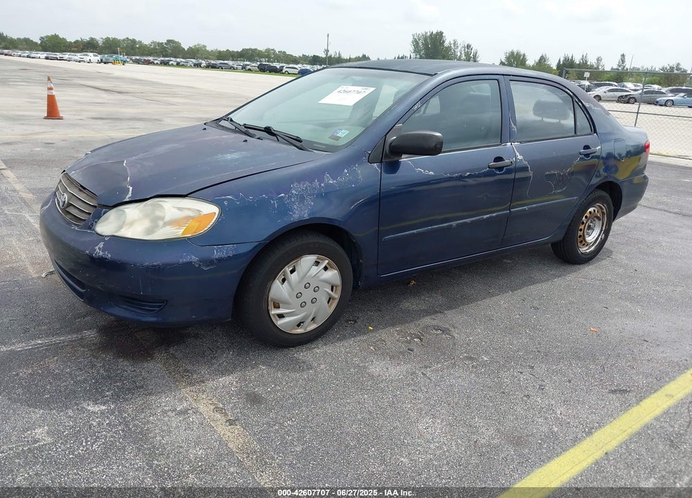 2004 TOYOTA COROLLA VIN: JTDBR32E942018662