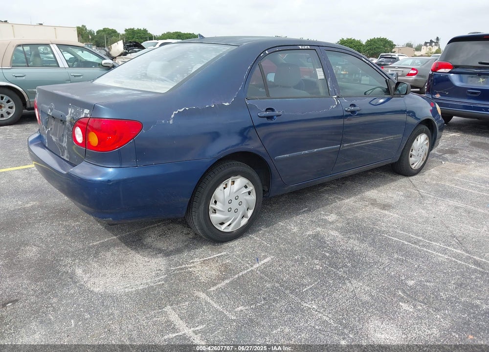 2004 TOYOTA COROLLA VIN: JTDBR32E942018662
