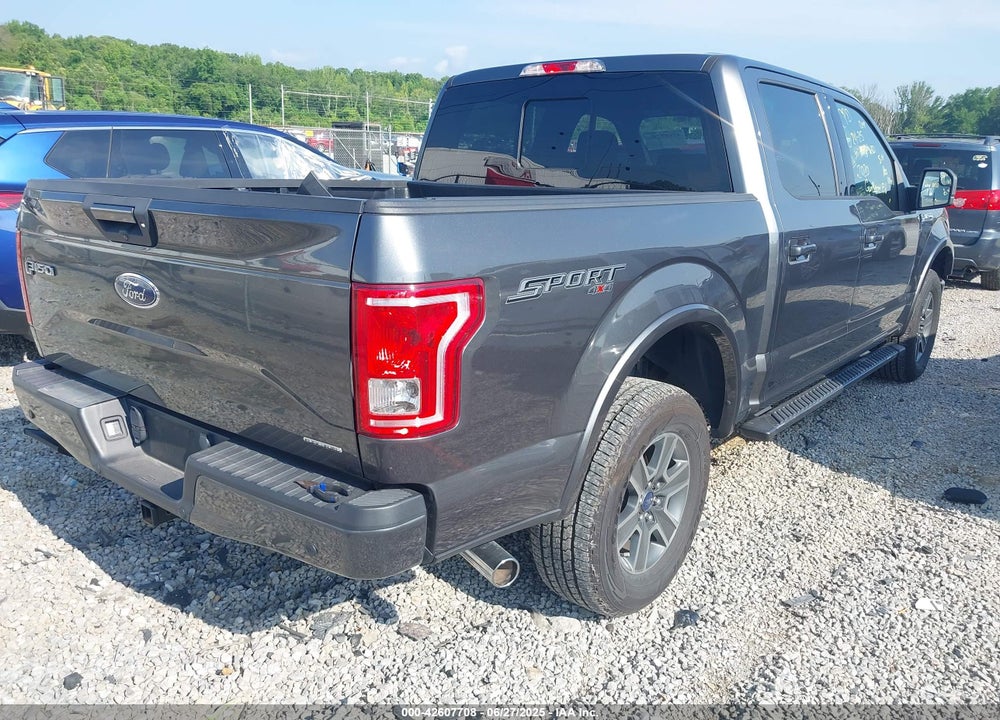 2016 FORD F-150 XLT VIN: 1FTEW1EF2GFD49630