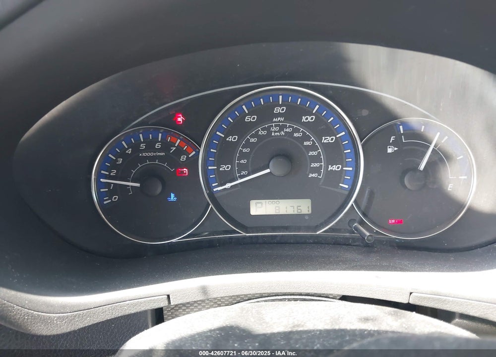 2013 SUBARU FORESTER 2.5X VIN: JF2SHABC5DH406170
