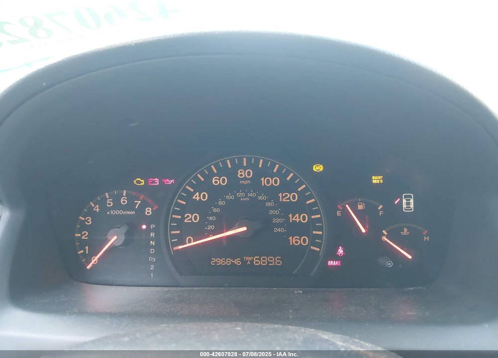 2003 HONDA ACCORD 2.4 LX VIN: 1HGCM56363A039191