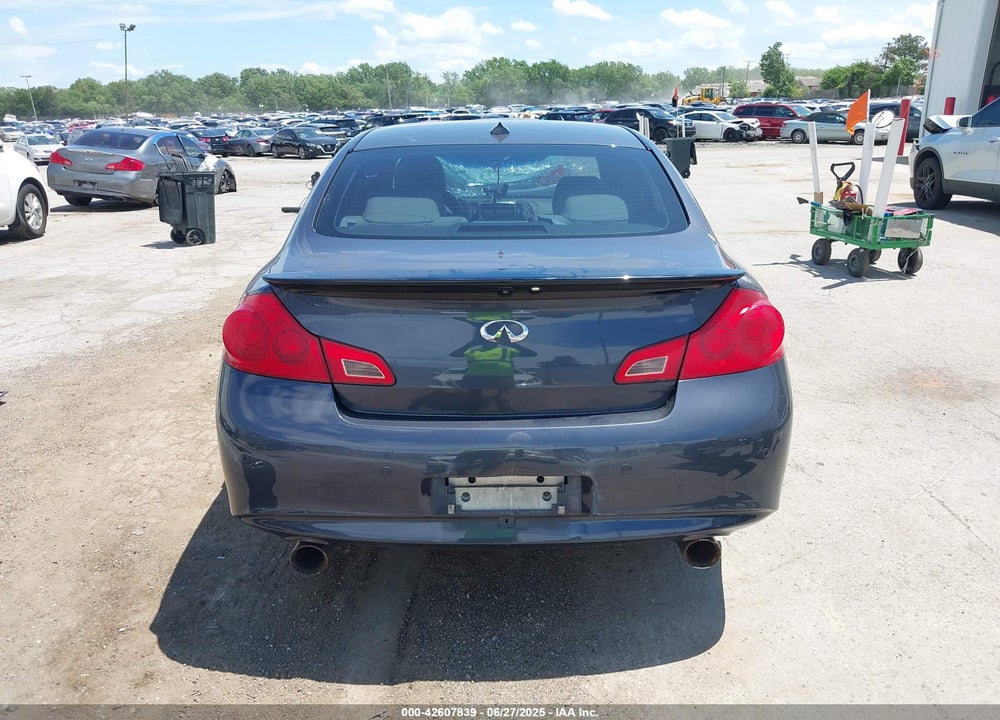 2012 INFINITI G37X VIN: JN1CV6AR6CM970465