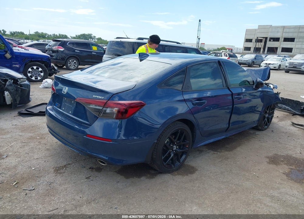 2025 HONDA CIVIC VIN: 2HGFE2F57SH558308