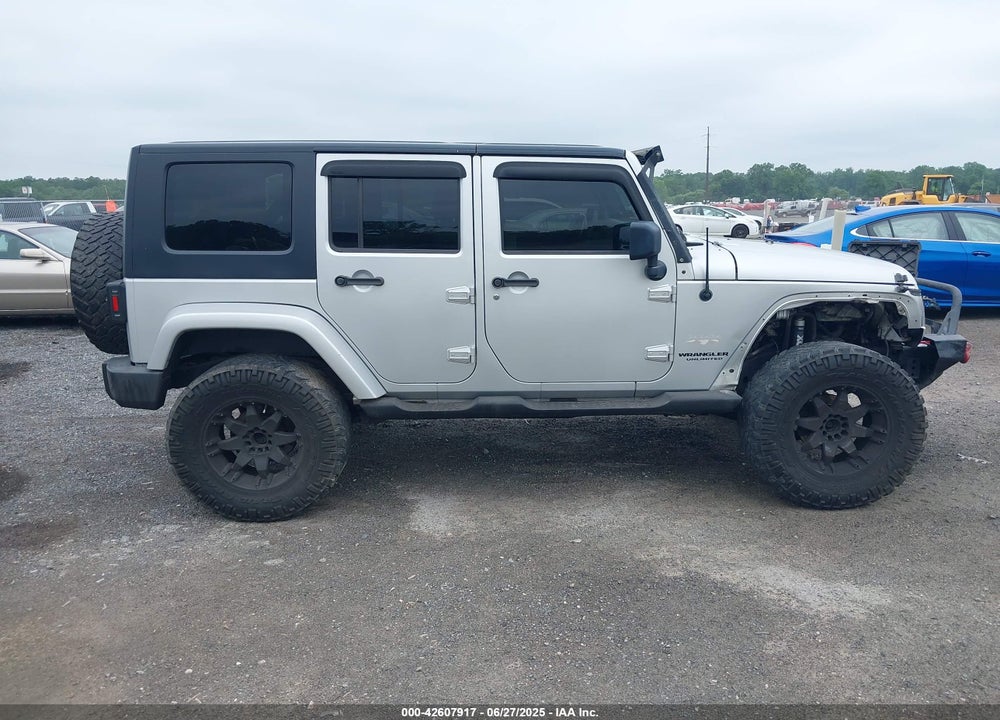 2007 JEEP WRANGLER UNLIMITED SAHARA VIN: 1J4GA59127L211076