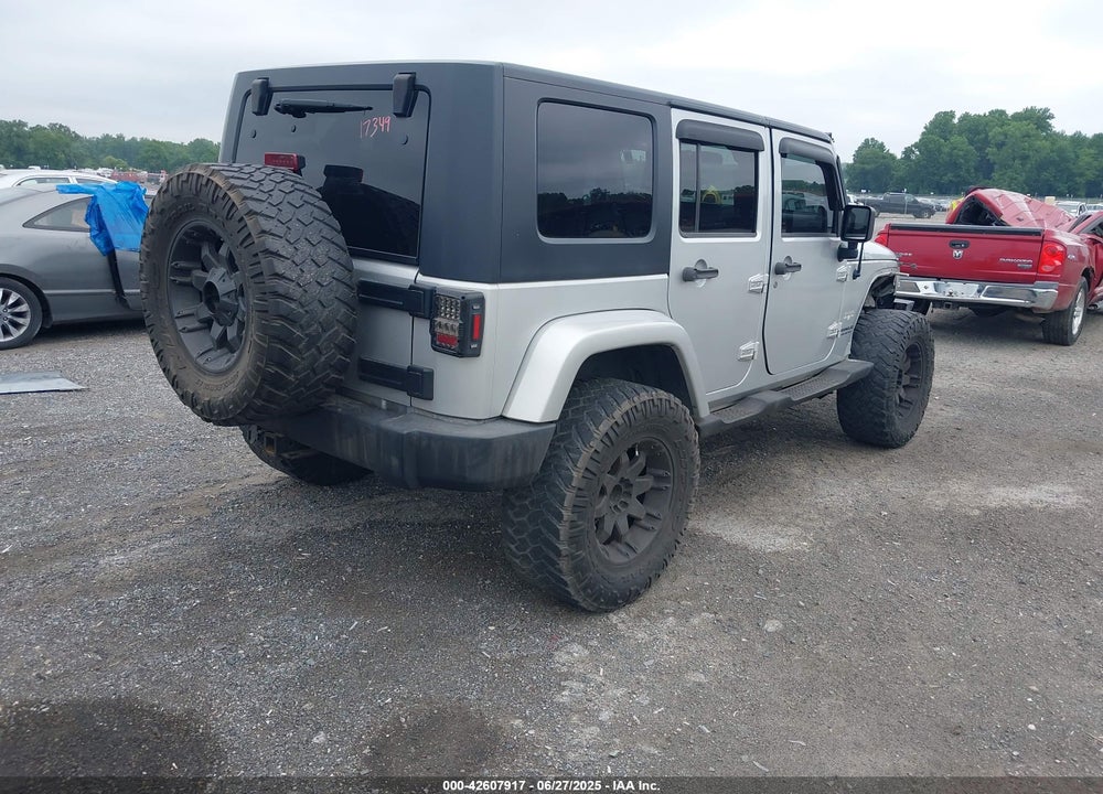 2007 JEEP WRANGLER UNLIMITED SAHARA VIN: 1J4GA59127L211076