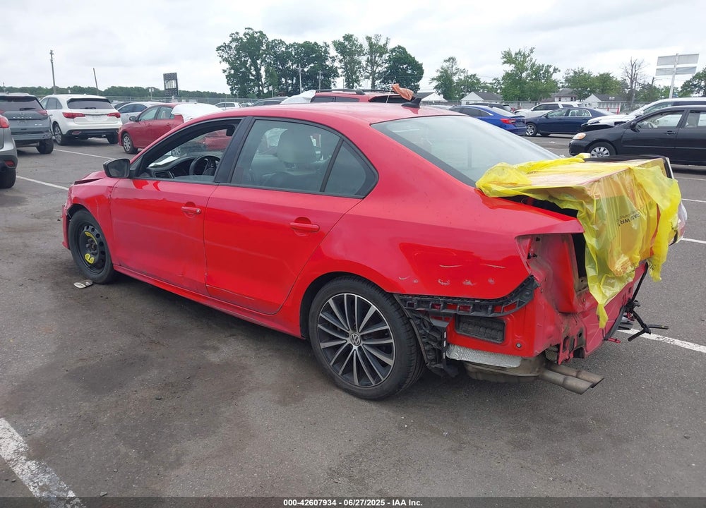 2016 VOLKSWAGEN JETTA VIN: 3VWD17AJ9GM303698
