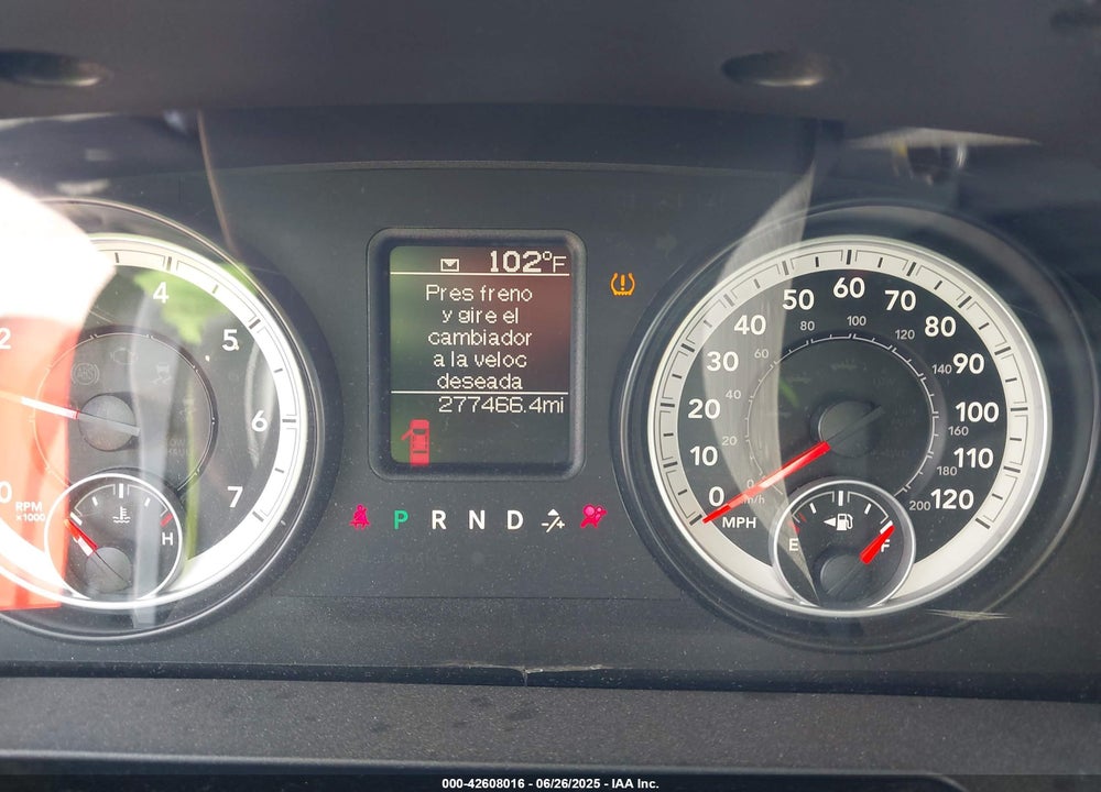 2013 RAM 1500 TRADESMAN VIN: 1C6RR7FG5DS713729