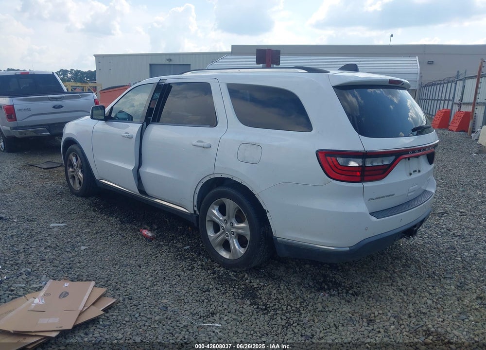 2014 DODGE DURANGO VIN: 1C4RDHDG2EC374455