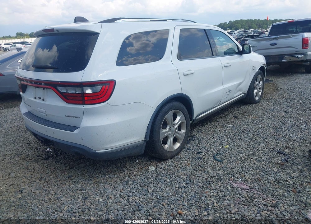 2014 DODGE DURANGO VIN: 1C4RDHDG2EC374455