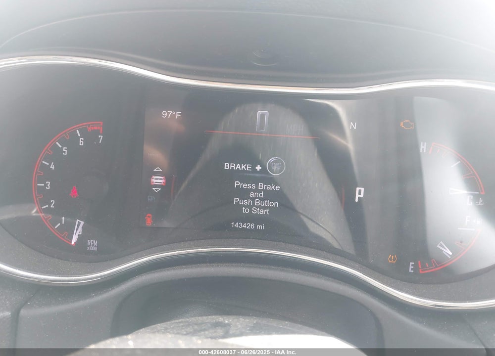 2014 DODGE DURANGO VIN: 1C4RDHDG2EC374455