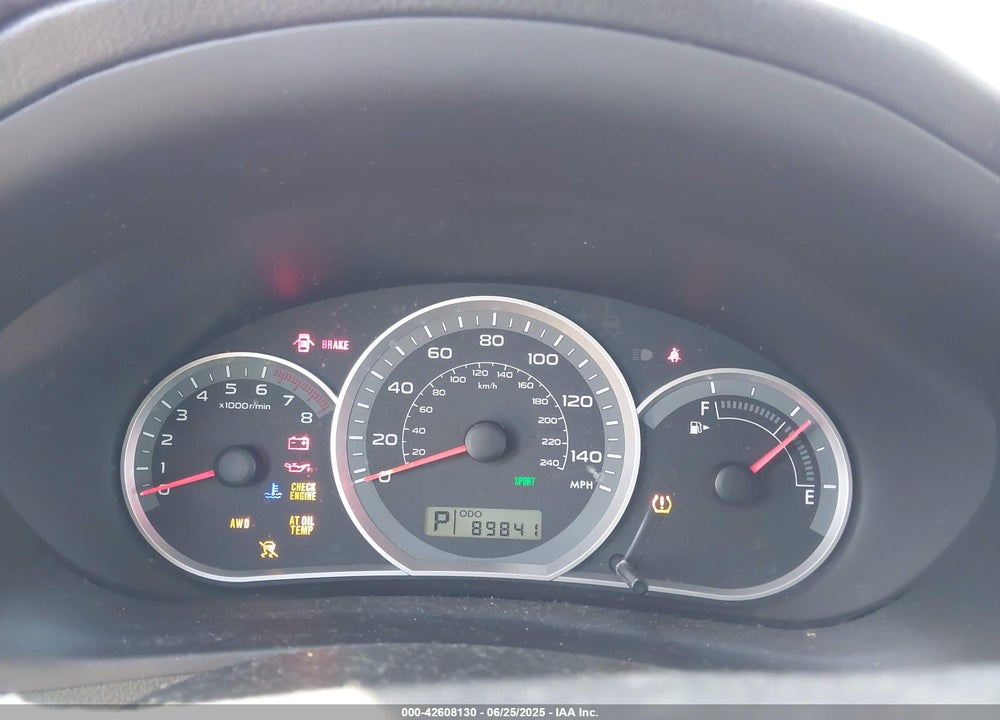 2010 SUBARU IMPREZA VIN: JF1GE6B60AH512970