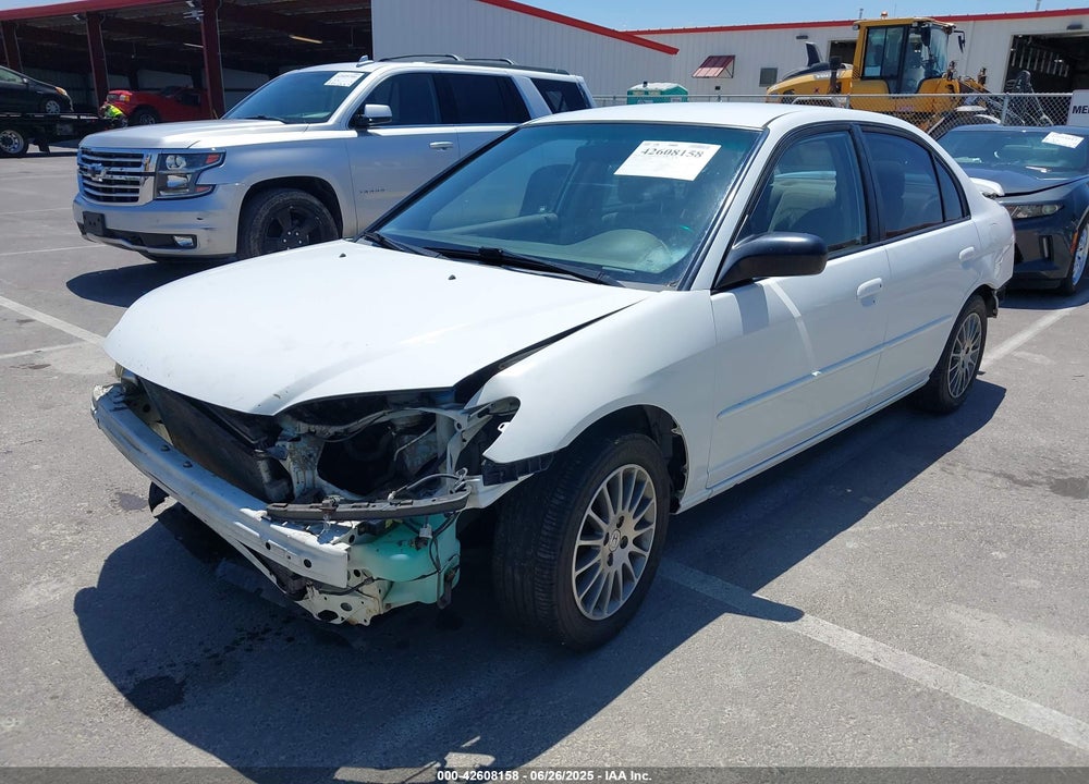 2005 HONDA CIVIC LX VIN: 2HGES16505H625351