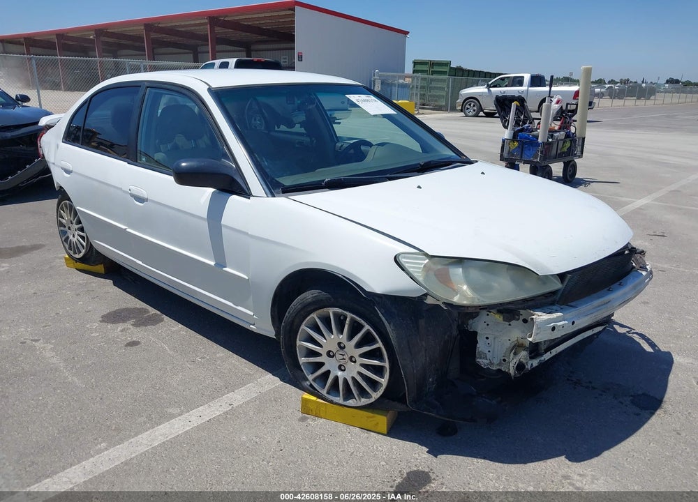 2005 HONDA CIVIC LX VIN: 2HGES16505H625351