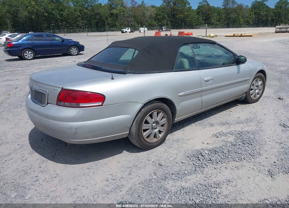 2004 CHRYSLER SEBRING LIMITED VIN: 1C3EL65R44N274290