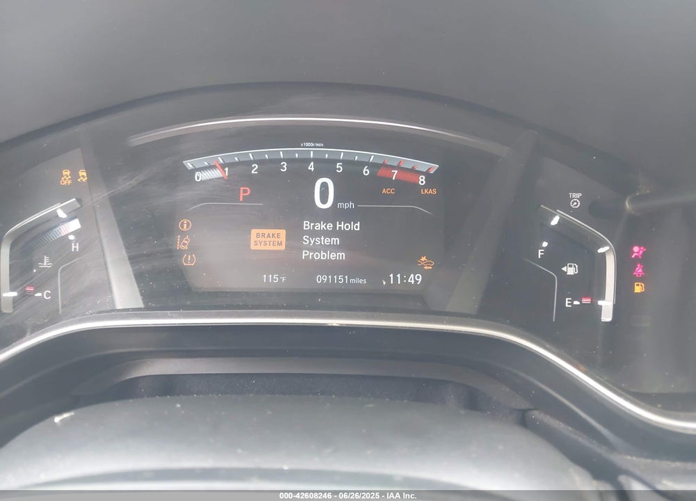 2019 HONDA CR-V EX-L VIN: 5J6RW1H87KL004743