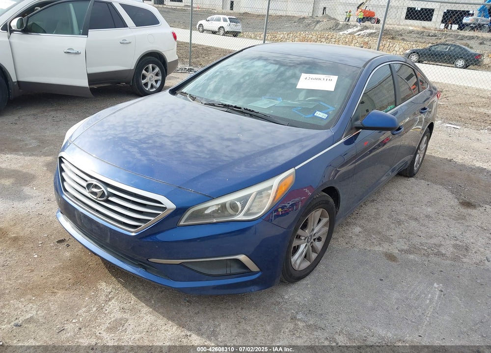 2016 HYUNDAI SONATA VIN: 5NPE24AF2GH318709