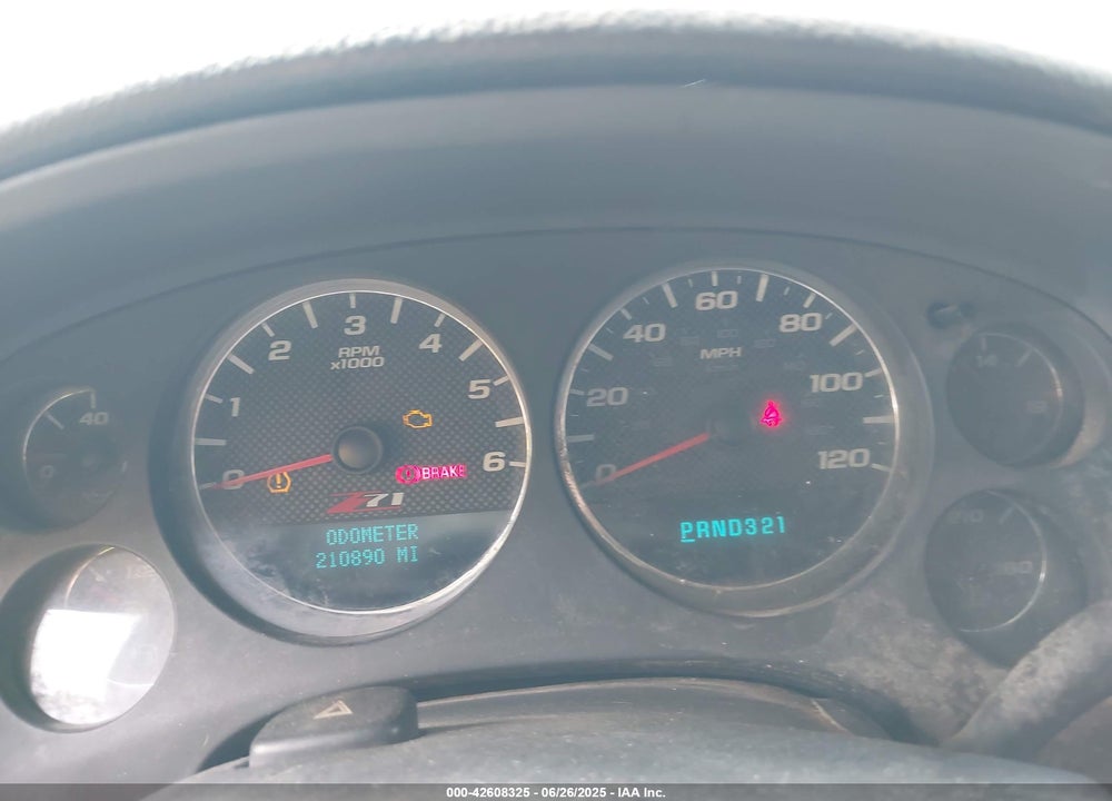 2007 CHEVROLET TAHOE VIN: 1GNFC13087R295834