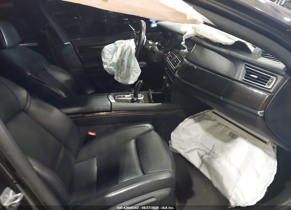 2013 BMW 750I VIN: WBAYB6C5XDD223942