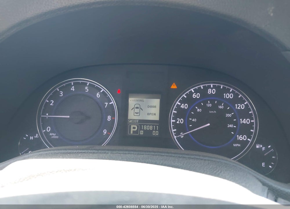 2011 INFINITI G37 VIN: JN1CV6AP0BM502597