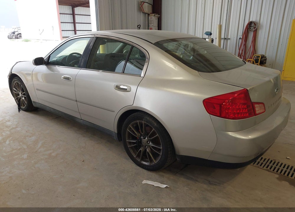 2003 INFINITI G35 LUXURY LEATHER VIN: JNKCV51E33M308166
