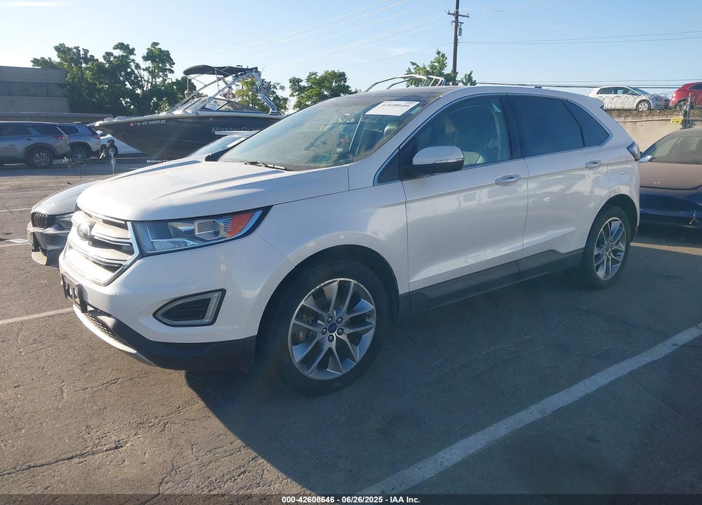 2016 FORD EDGE VIN: 2FMPK3K92GBB52906