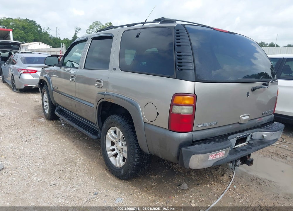 2000 CHEVROLET TAHOE ALL NEW LT VIN: 1GNEK13T4YJ132641