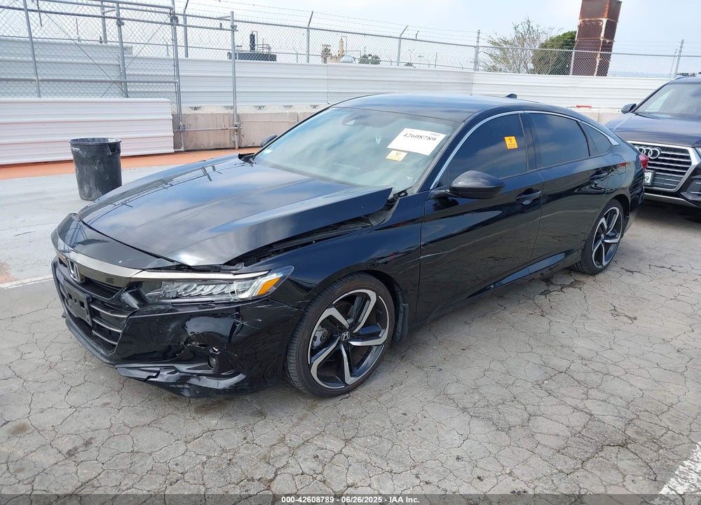 2022 HONDA ACCORD SPORT VIN: 1HGCV1F33NA046544