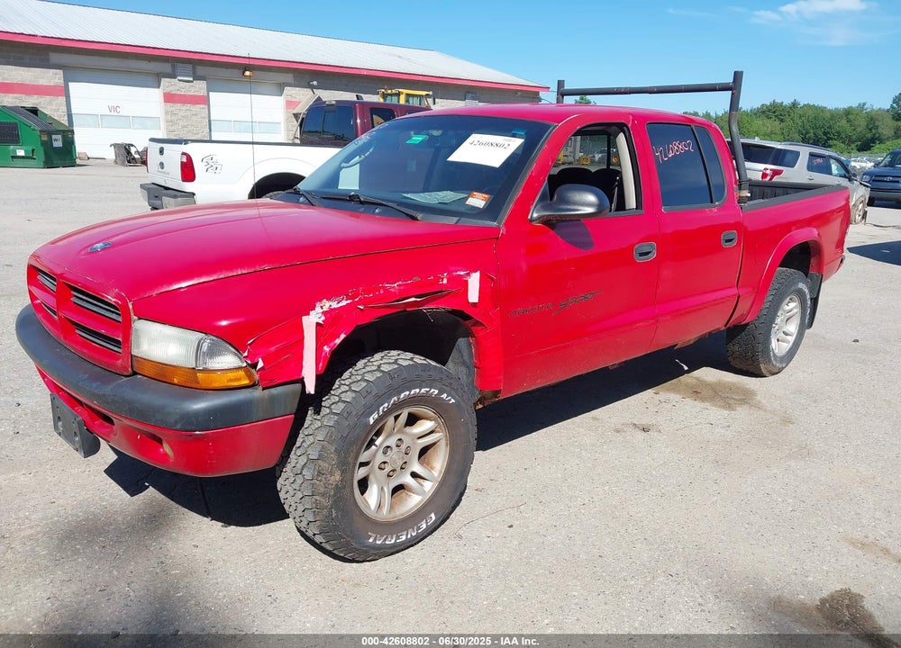 2001 DODGE DAKOTA SLT/SPORT VIN: 1B7GG2AN11S208720