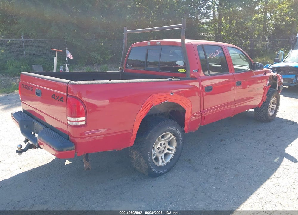 2001 DODGE DAKOTA SLT/SPORT VIN: 1B7GG2AN11S208720