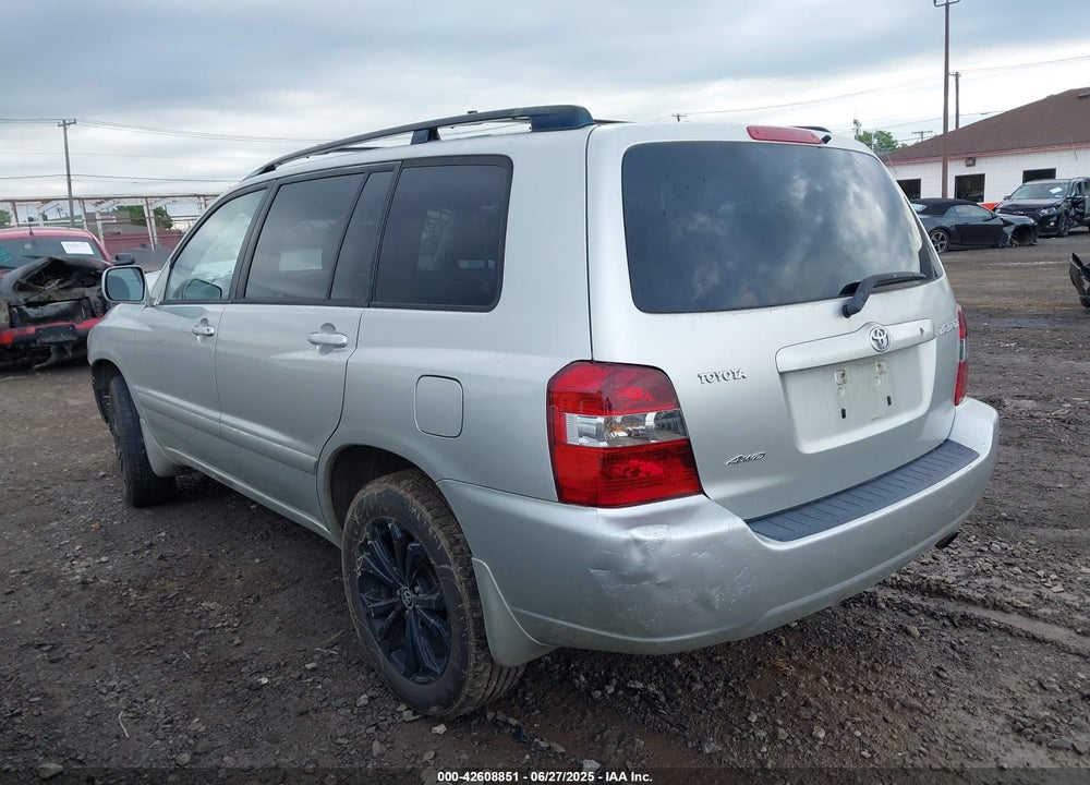 2006 TOYOTA HIGHLANDER VIN: JTEHD21A360043648