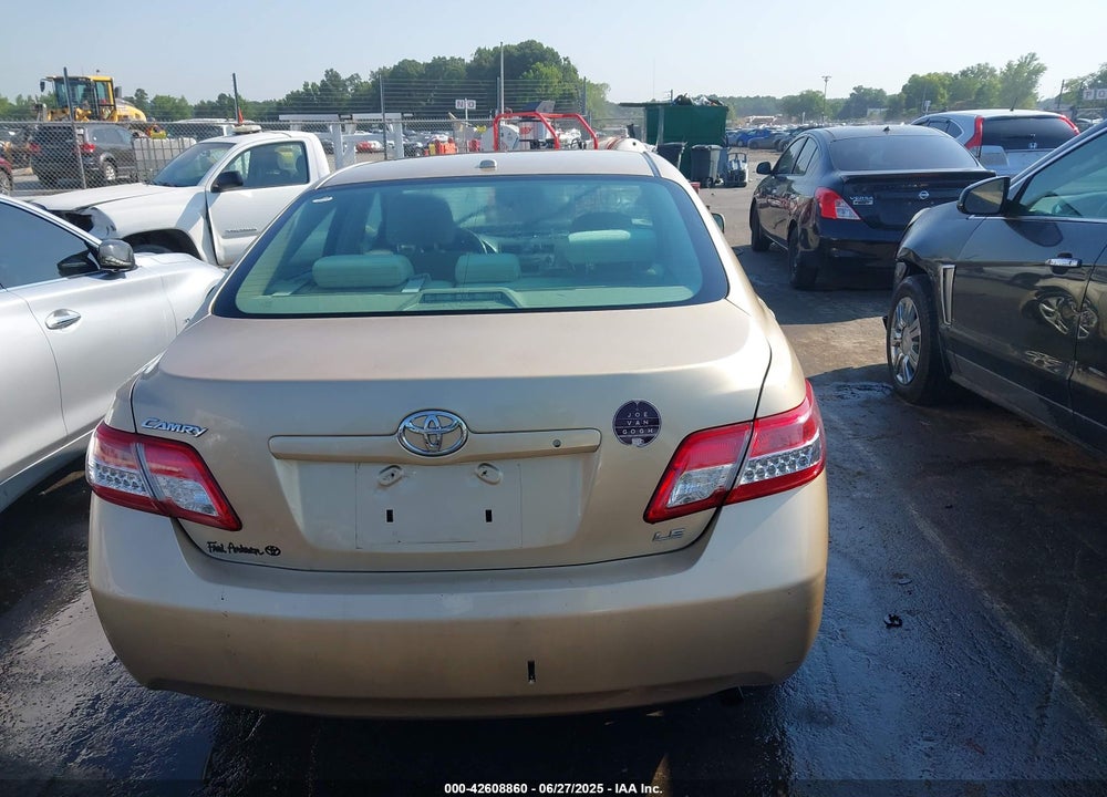 2011 TOYOTA CAMRY LE VIN: 4T1BF3EK0BU120231