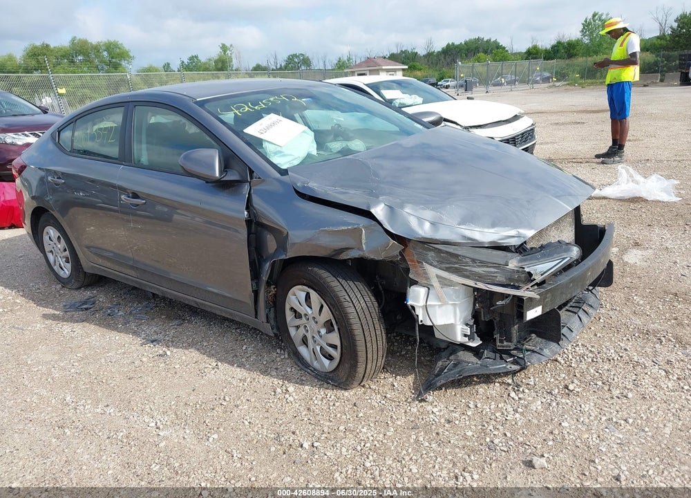 2019 HYUNDAI ELANTRA VIN: 5NPD74LF2KH435919