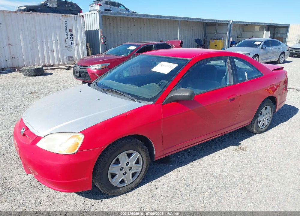 2003 HONDA CIVIC LX VIN: 1HGEM22573L059100