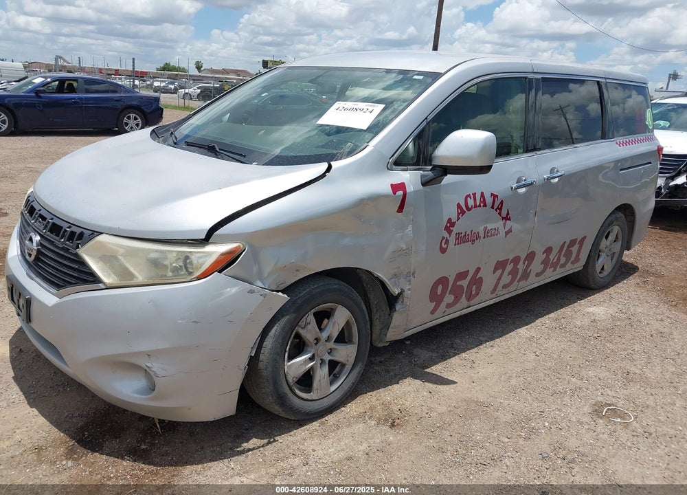 2015 NISSAN QUEST PLATINUM/S/SL/SV VIN: JN8AE2KP4F9128892