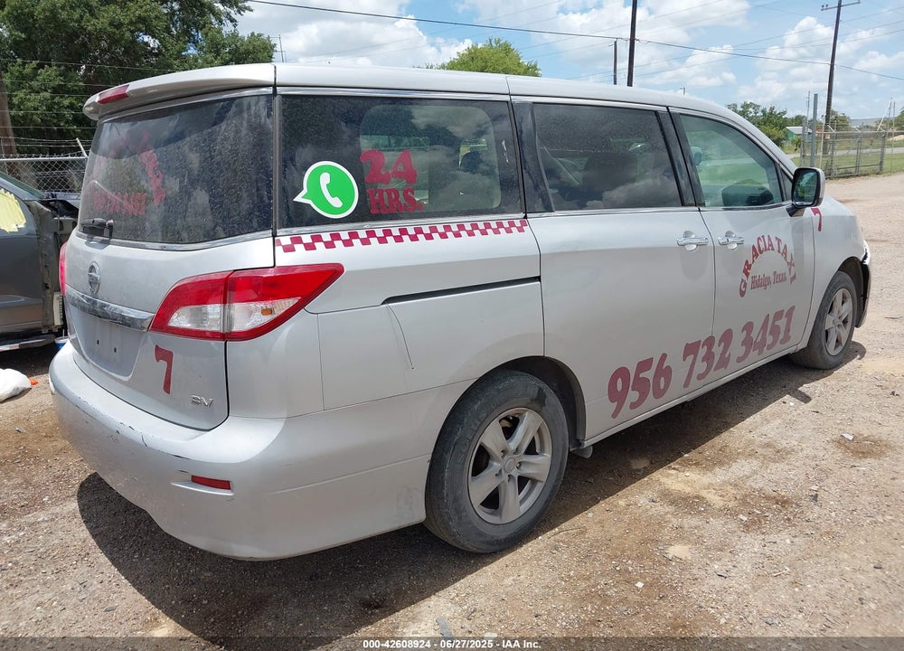 2015 NISSAN QUEST PLATINUM/S/SL/SV VIN: JN8AE2KP4F9128892
