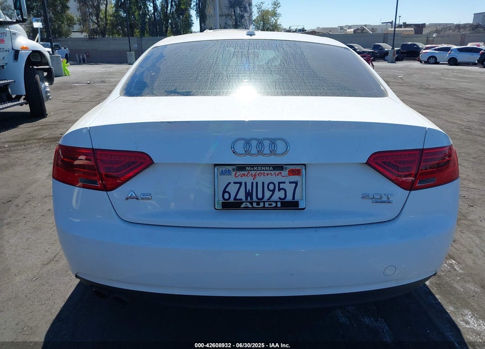 2013 AUDI A5 VIN: WAUCFAFR1DA059224
