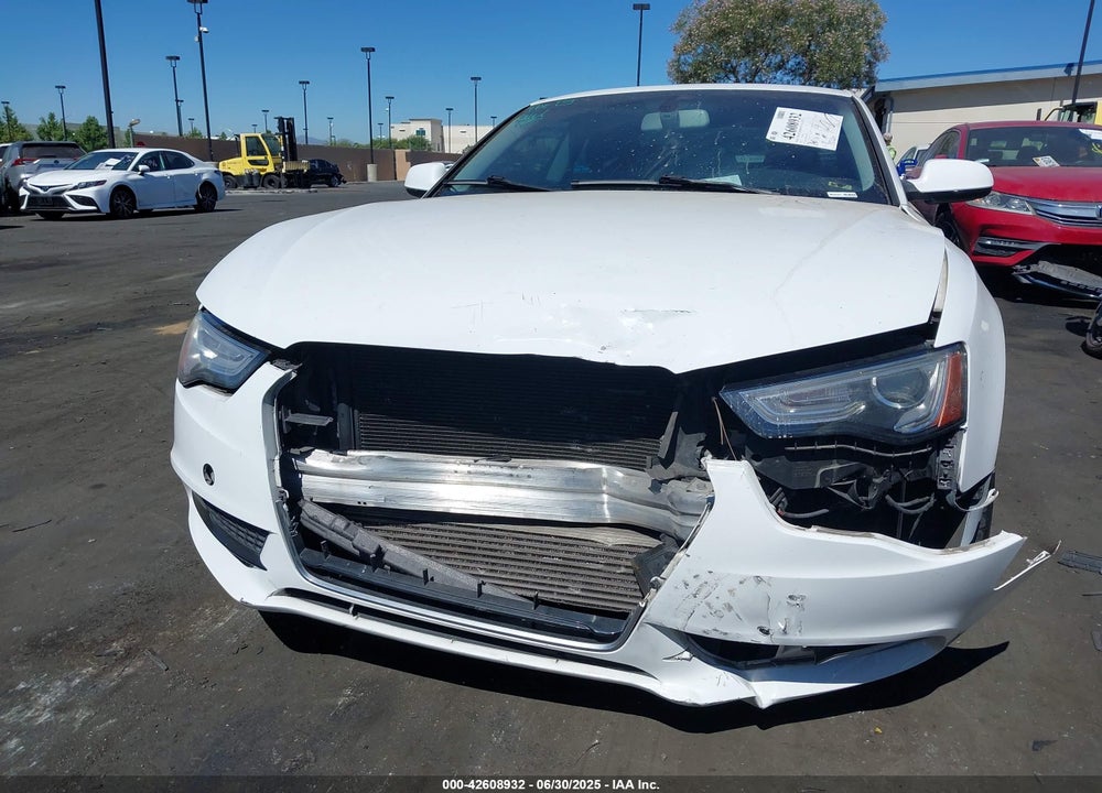 2013 AUDI A5 VIN: WAUCFAFR1DA059224