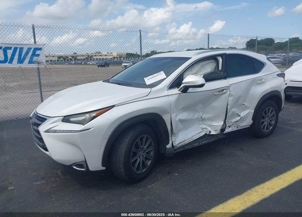 2016 LEXUS NX200T VIN: JTJYARBZ7G2035386