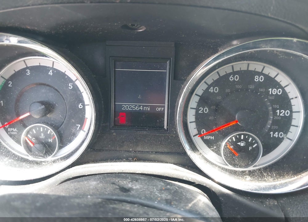 2013 DODGE DURANGO VIN: 1C4RDJDG8DC664544