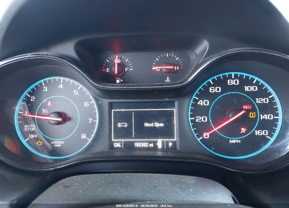 2016 CHEVROLET CRUZE VIN: 1G1BE5SM7G7244469